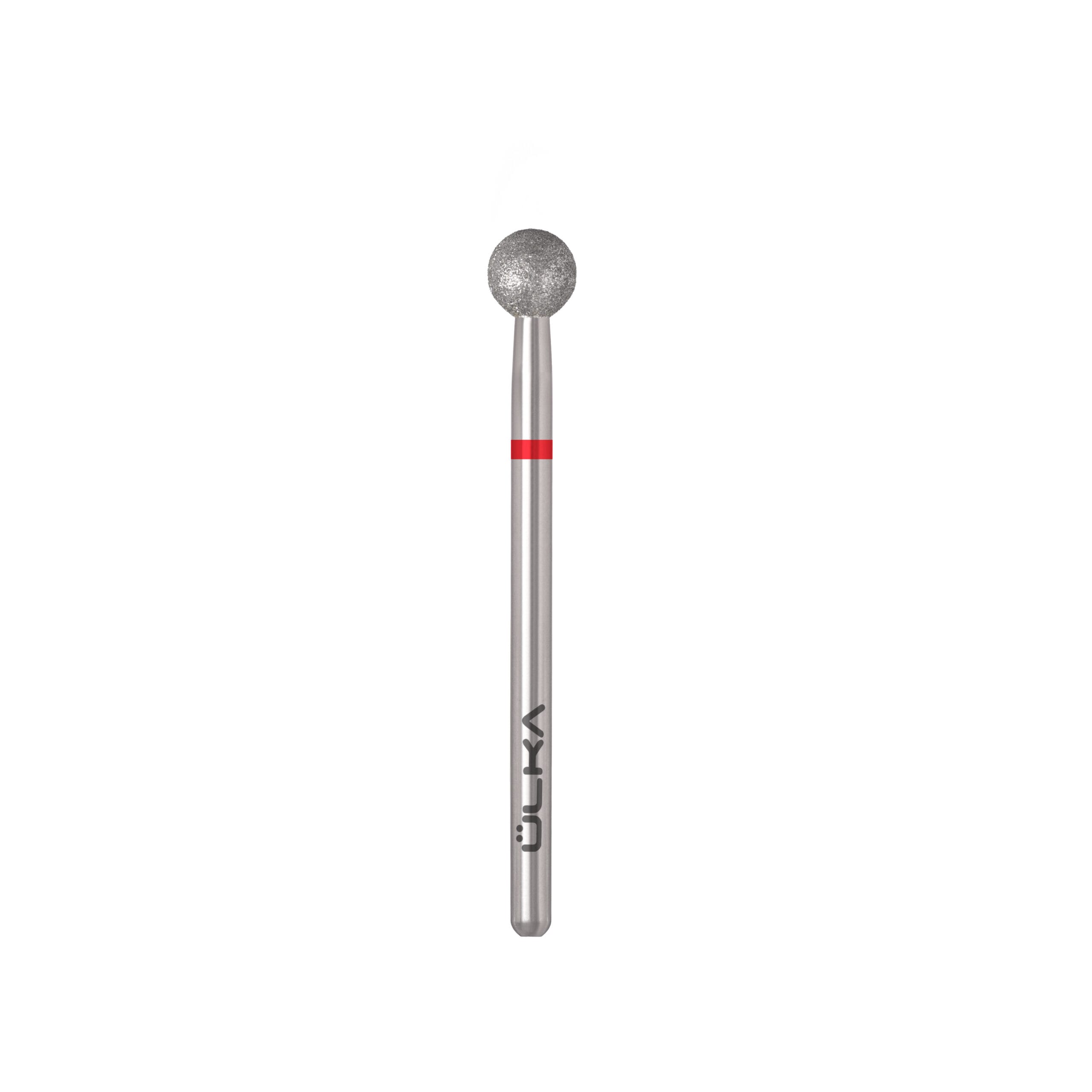 ÜLKA Mèche à clou diamant tête rouge diamètre 5 mm (B050-F) 2 diamond nail drill bit ball b050 f scaled 2