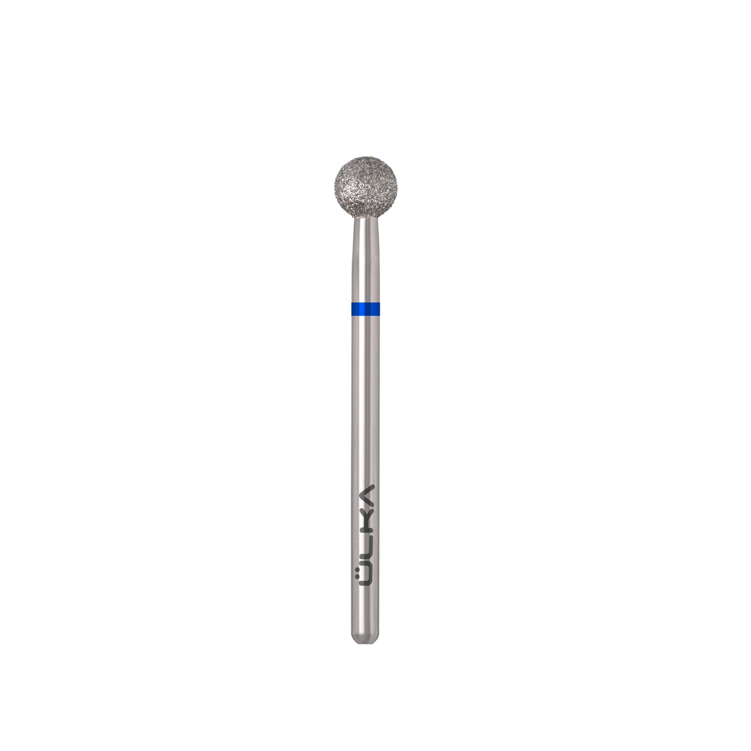 ÜLKA Mèche à clous diamantée tête bleue diamètre 5 mm (B050-M) 2 diamond nail drill bit ball b050 m scaled 2