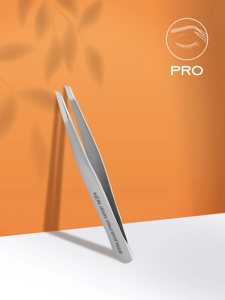 eyebrow tweezers expert 10 type 4 narrow beveled