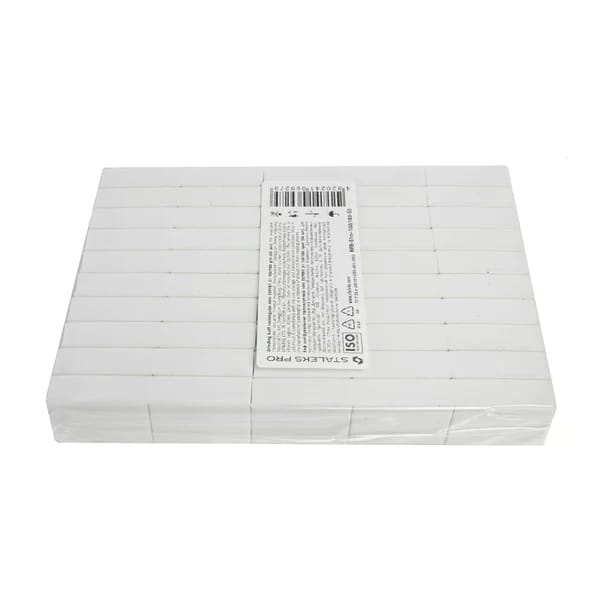 Staleks PRO Grinding buff rectangular mini EXPERT 51 100/180 grit (50 pcs) 2 grinding buff rectangular mini expert 51 5