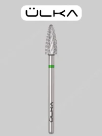 ÜLKA Carbide nail drill bit corn green head diameter 5.0 mm : working part 13 mm (C513-C)