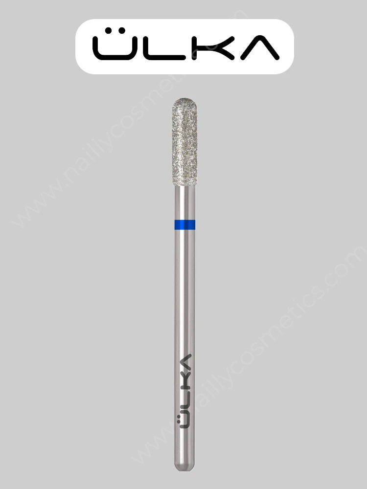 ÜLKA Mèche à clous diamantée cylindre arrondi tête bleue diamètre 3 mm / partie travaillante 10 mm (C310-M) 2 ulka diamond drill bit c310