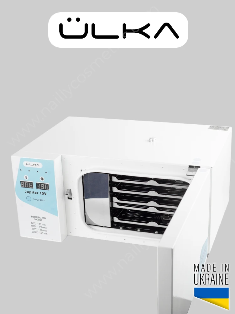 ÜLKA Dry Heat Sterilizer Jupiter 10V 8 ulka dry heat sterilzier jupiter 10v 1 1