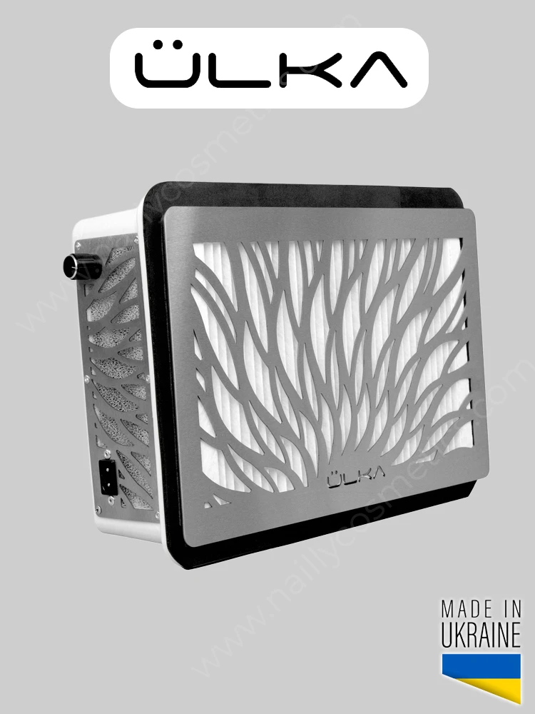 ÜLKA Dépoussiéreur de bureau Tornado intégré pour manucure + Kit (2 filtres HEPA, 1 bâtonnet en bois et 1 brosse) 6 victoria vynn tornado new 1 3