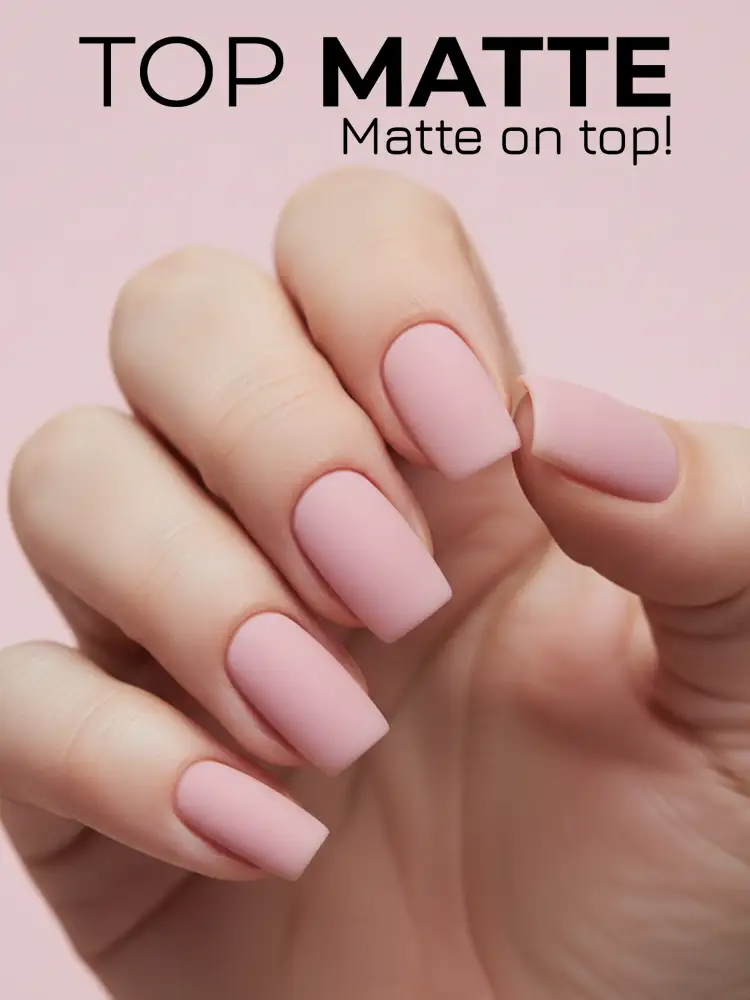 Victoria VYNN Gel Polish Top Coat No Wipe Matte 2.0 4 top matte matte on top