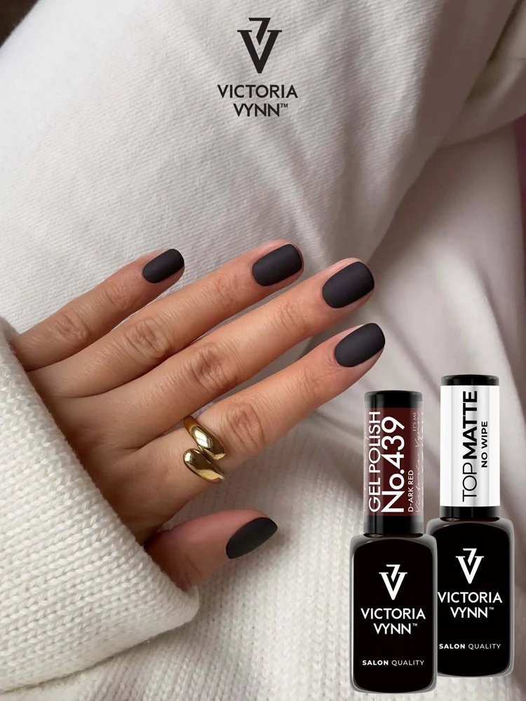 victoria vynn gel polish 439 matt top
