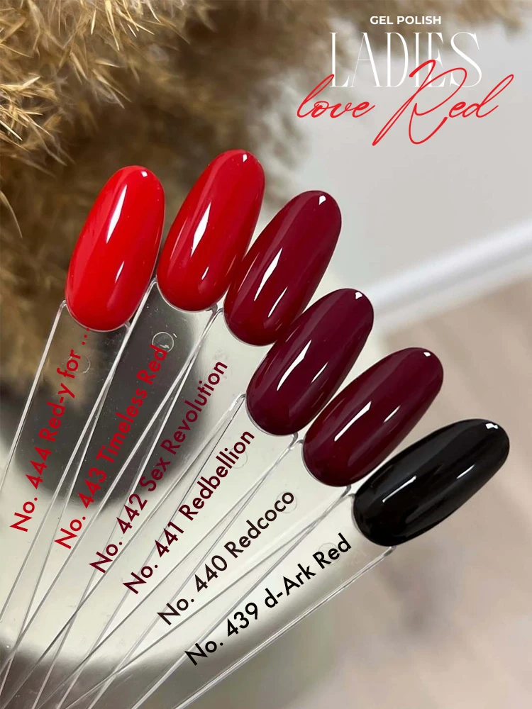 Victoria VYNN Gel Polish No. 442 Sex Revolution 6 victoria vynn ladies love red collection