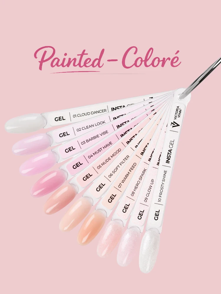 new version of painted instagel color chart