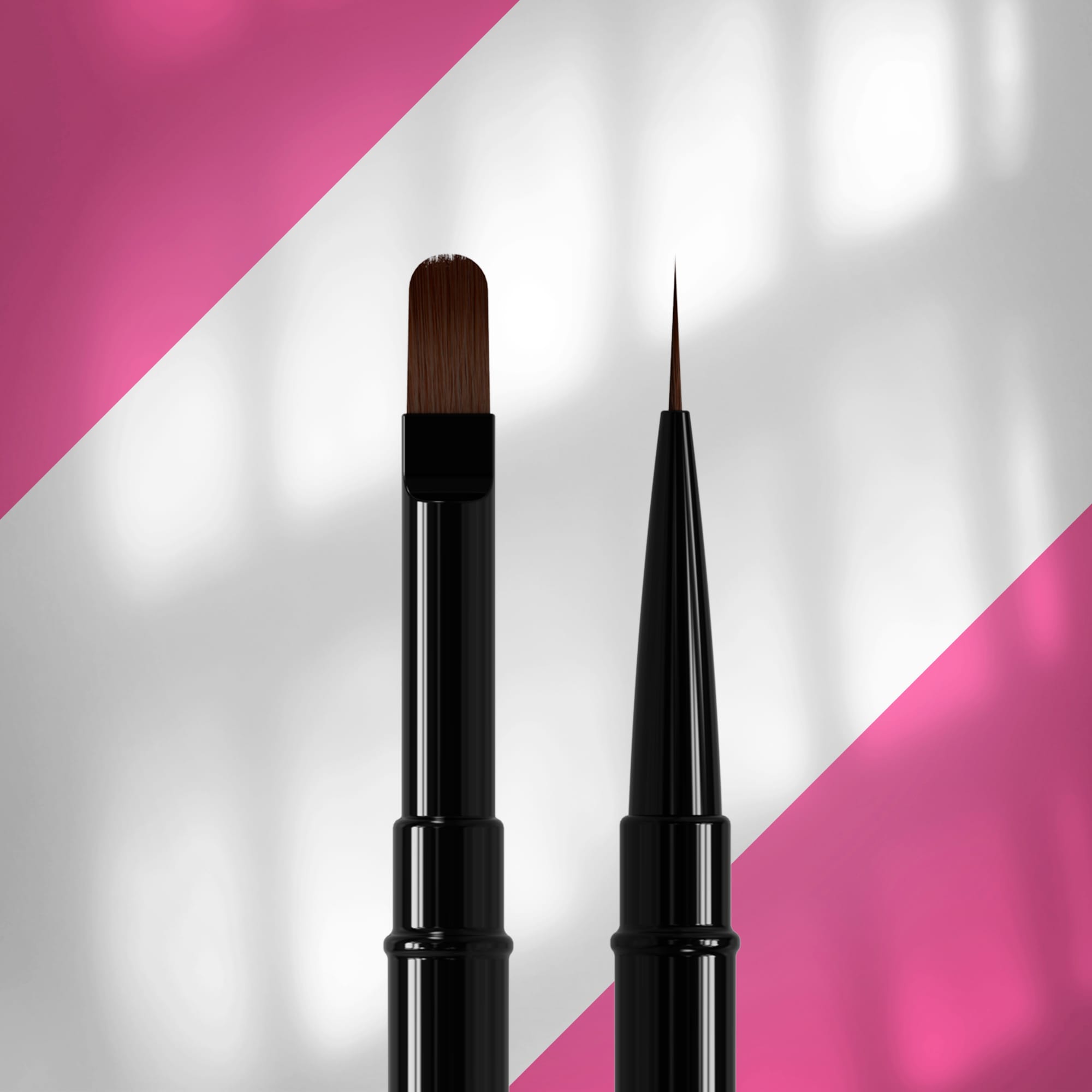 Staleks Double-ended brush EXPERT liner 10 mm / for gel 11mm