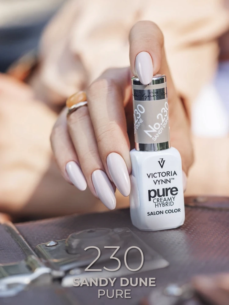 beige gel nail polish