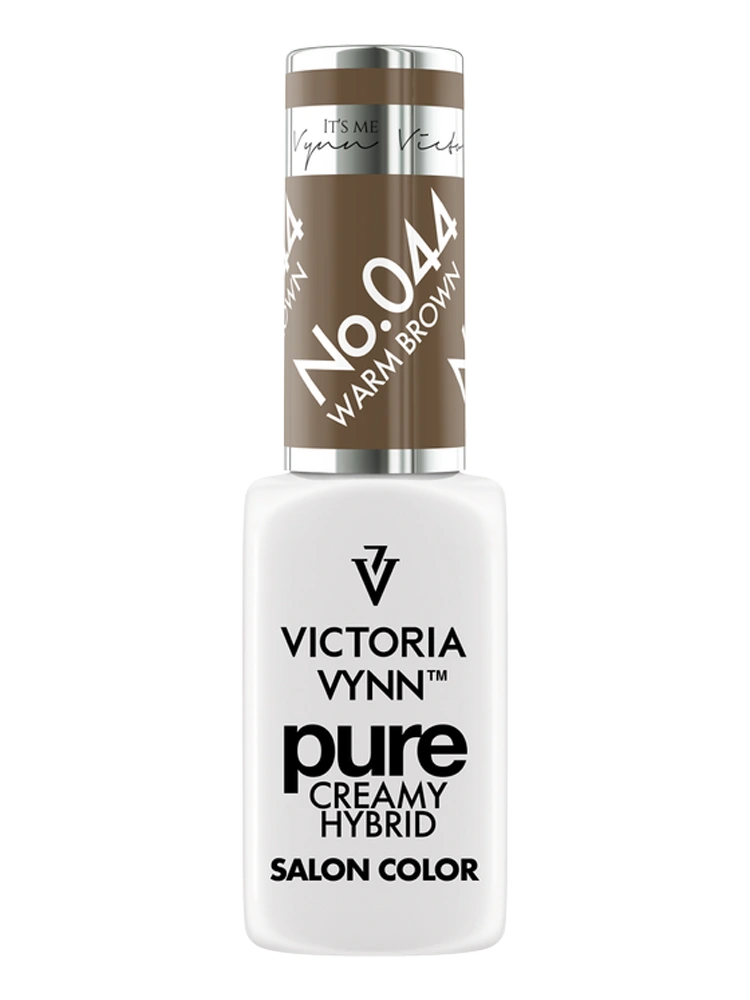 Best Light Brown Nails Victoria VYNN Pure Creamy Hybrid 044 Warm Brown