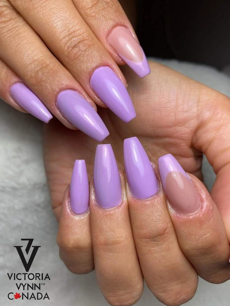 Best Orchid Nails Victoria VYNN Pure Creamy Hybrid 058 Orchid Around
