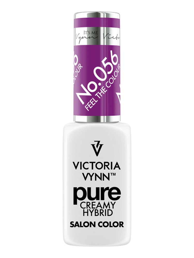 Best Purple gel nails Victoria VYNN Pure Creamy Hybrid Feel the Colour 056