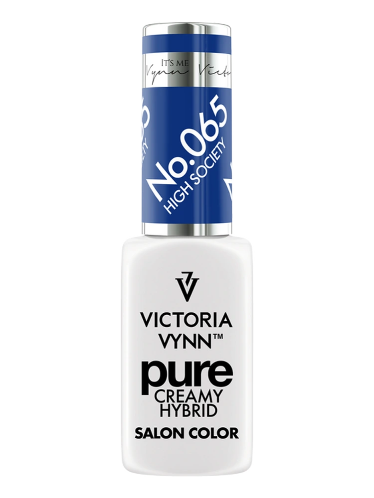 Best Sapphire Blue Nails Victoria VYNN Pure Creamy Hybrid 065 High Society