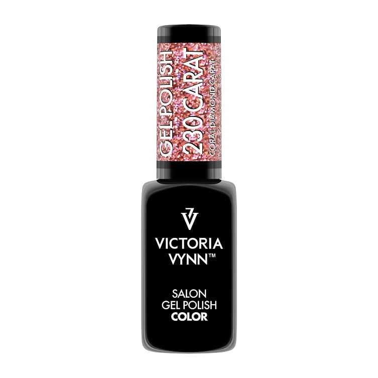 Salon Gel Polish No. 230 Carat Coral Diamond