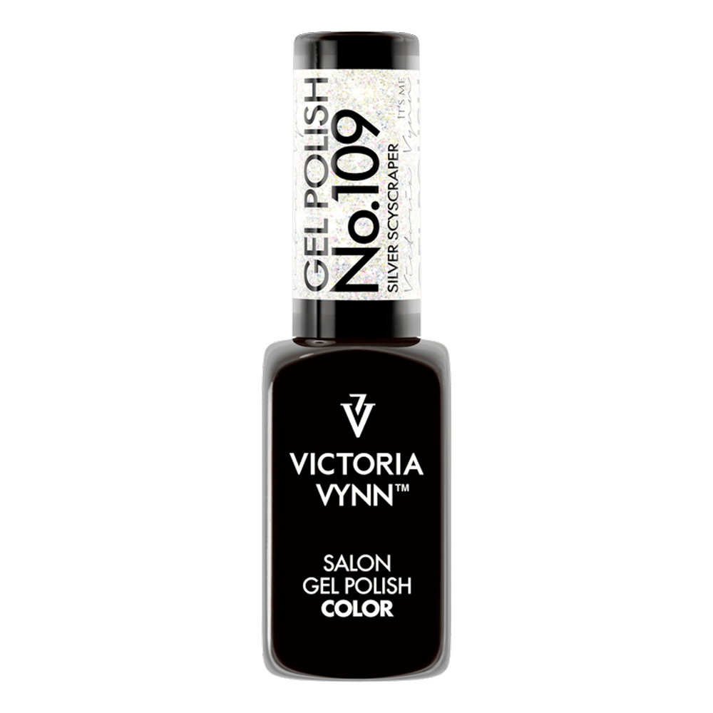 Salon Gel Polish 109 Silver skyscraper