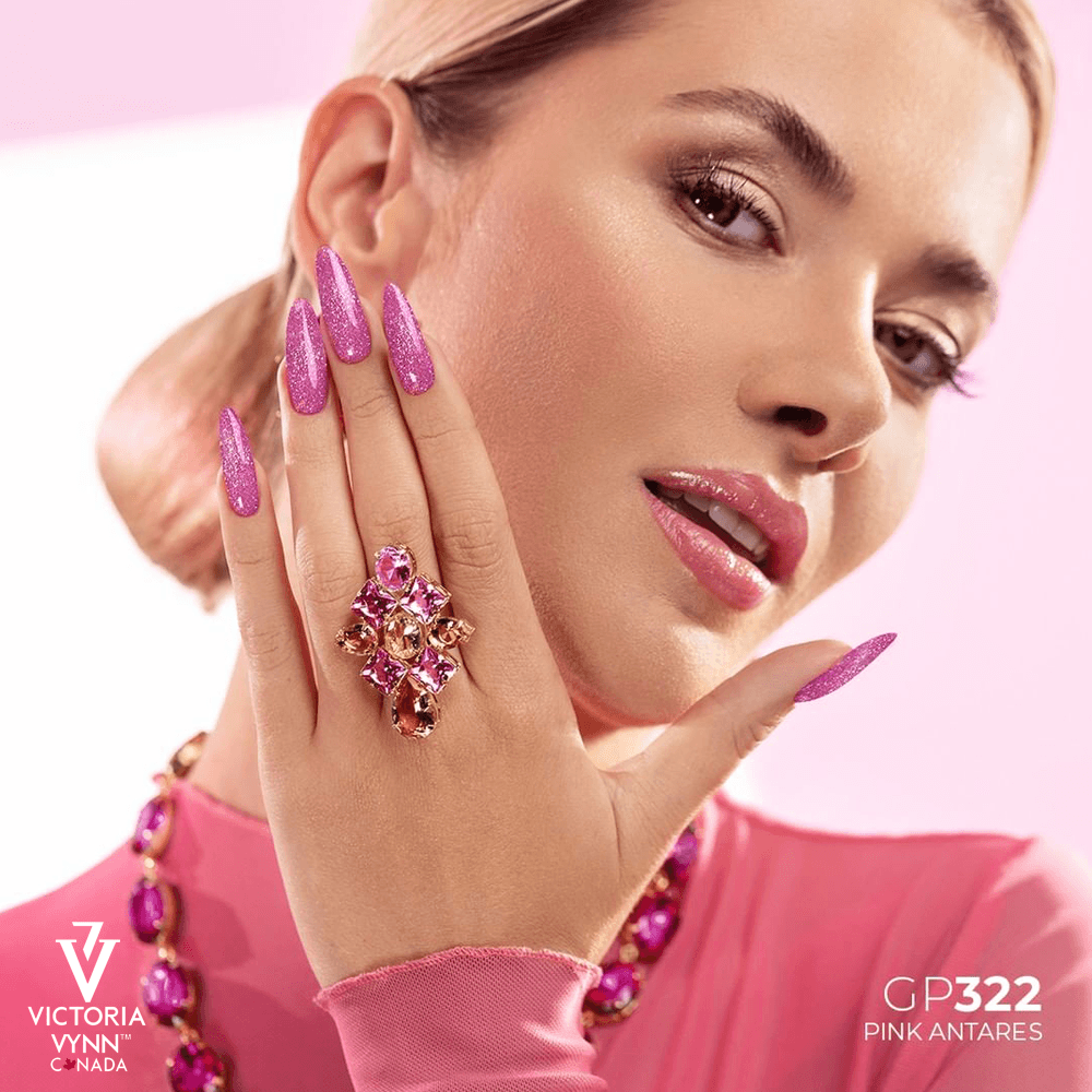 Salon Gel Polish 322 Pink Anthares