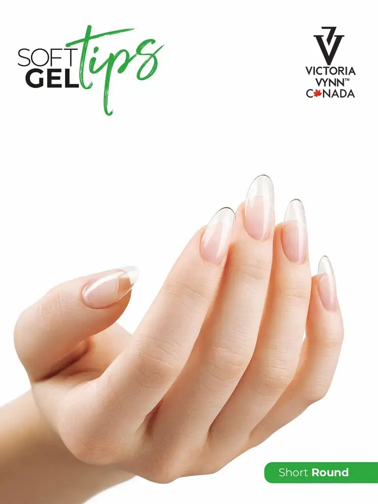 Victoria VYNN Soft Gel Tips Short Round
