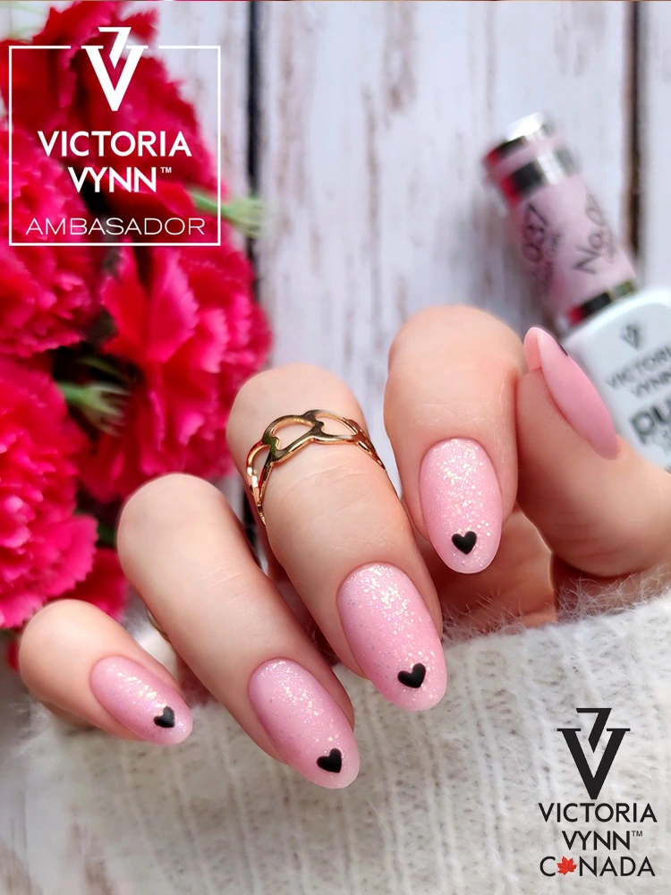 Special Pink Sparkly Nails Victoria VYNN Gel Polish 037 Dream Girl