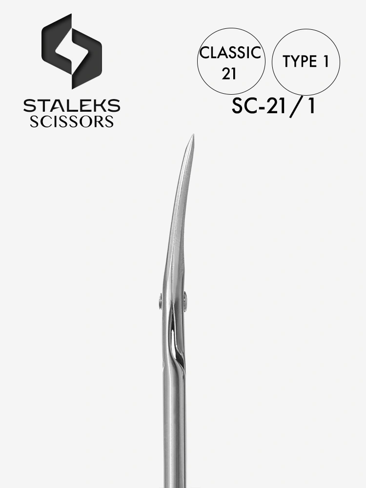 Staleks Best Cuticle Scissors Classic 21 Type 1