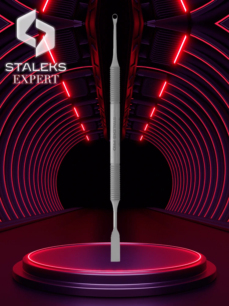 Staleks Best Professional Nail Cuticle Pusher and Loop Pusher Type 1