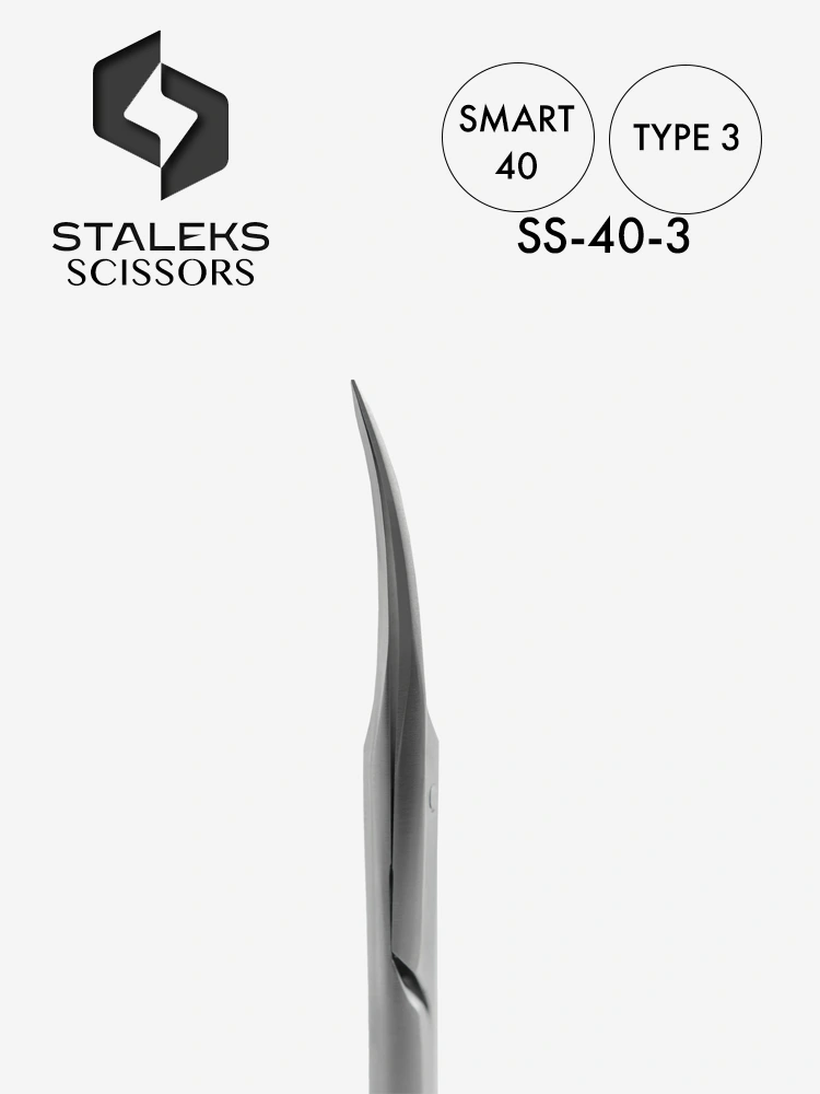 Staleks Cuticle Scissors Sterilizable Smart 40 Type 3