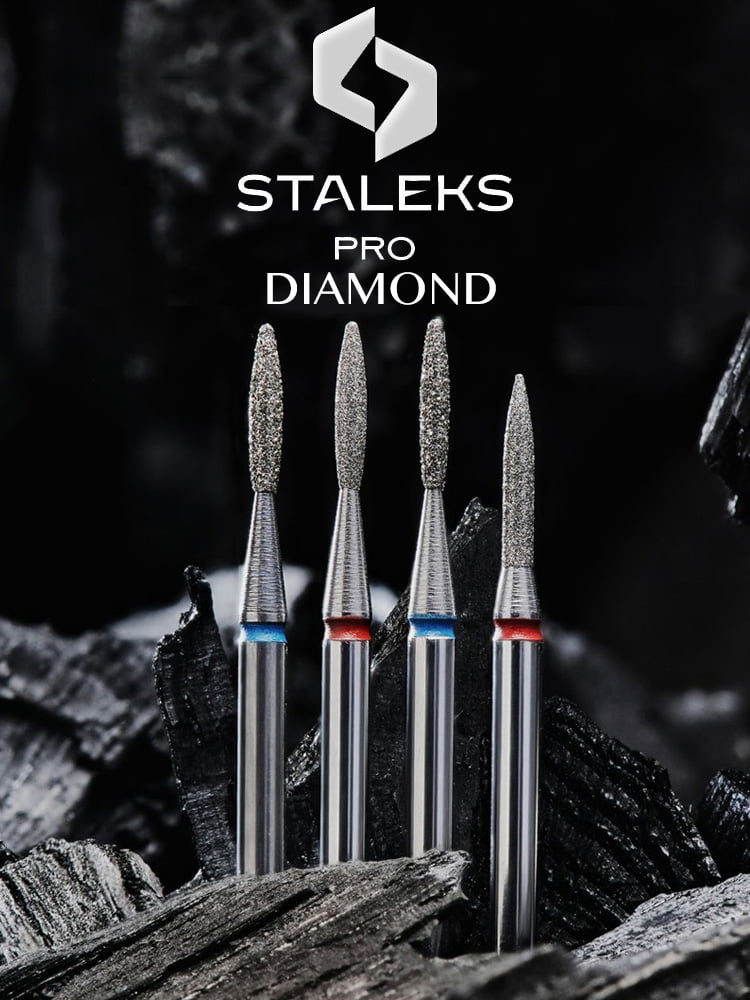 Staleks best diamond flame nail drill bit