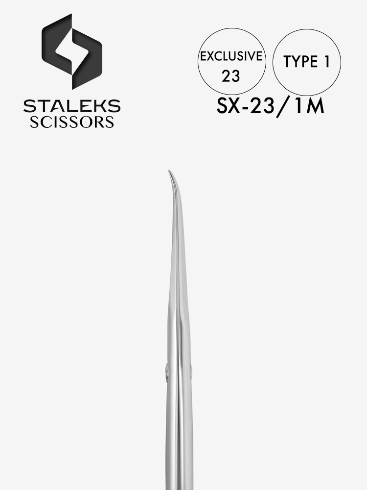 Staleks High Quality Cuticle Scissors Exclusive 23 Type 1