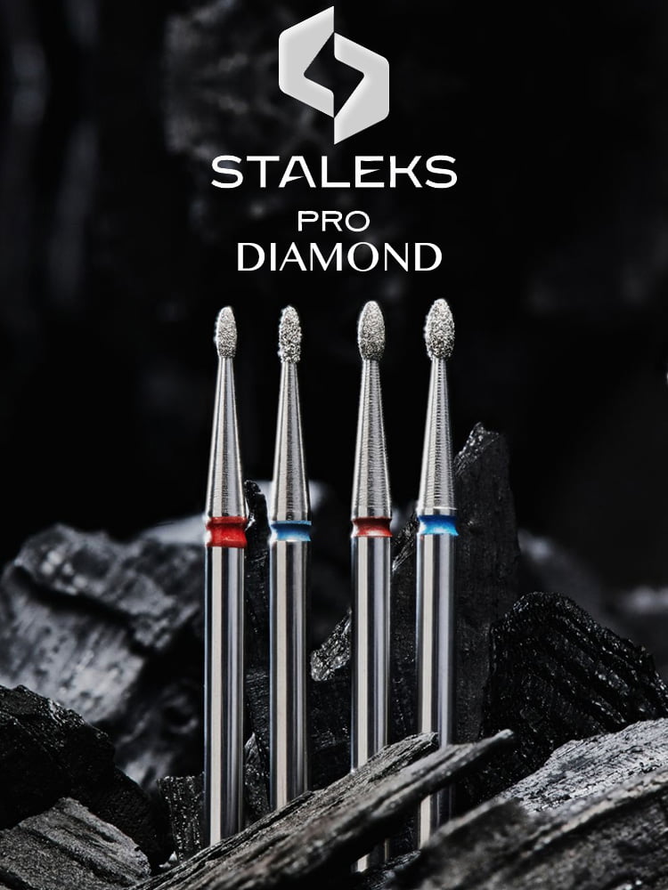 Staleks PRO Meilleur Forets à Ongles Rounded Bud