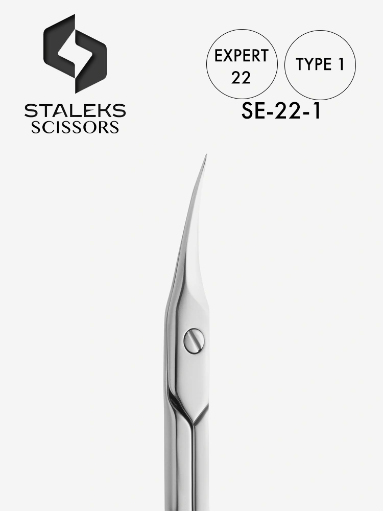 Staleks Russian Cuticle Scissors Expert 22 Type1