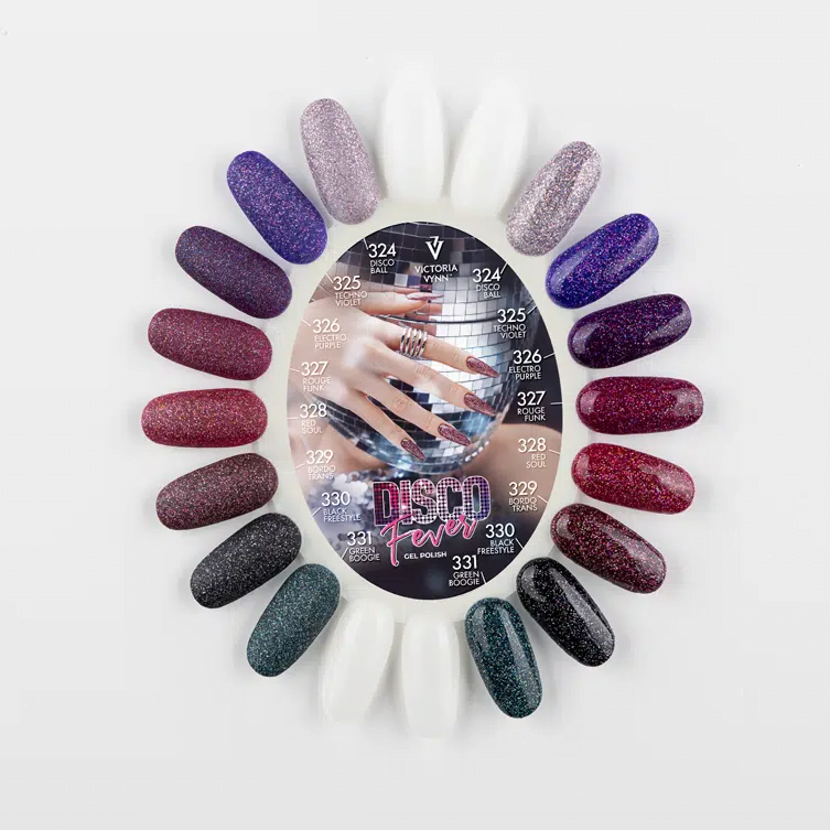 Victoria VYNN Color Chart Gel Polish 324 - 331