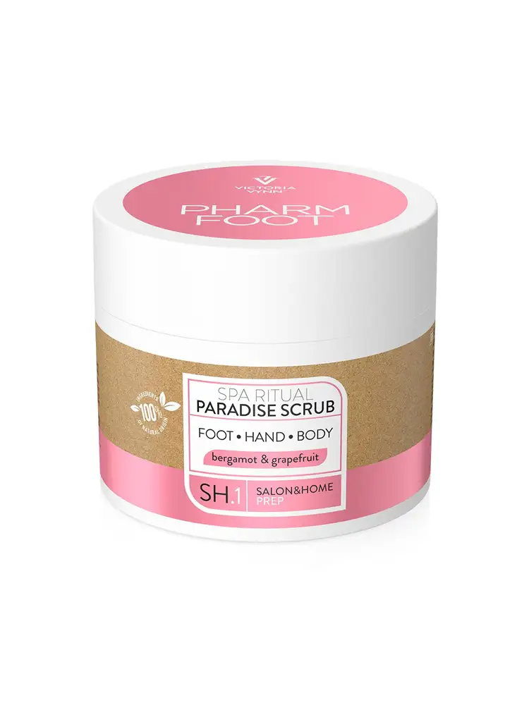 Victoria VYNN Pharm Foot SPA Ritual Paradise Touch Best Hand and Body Scrub bergamot & grapefruit