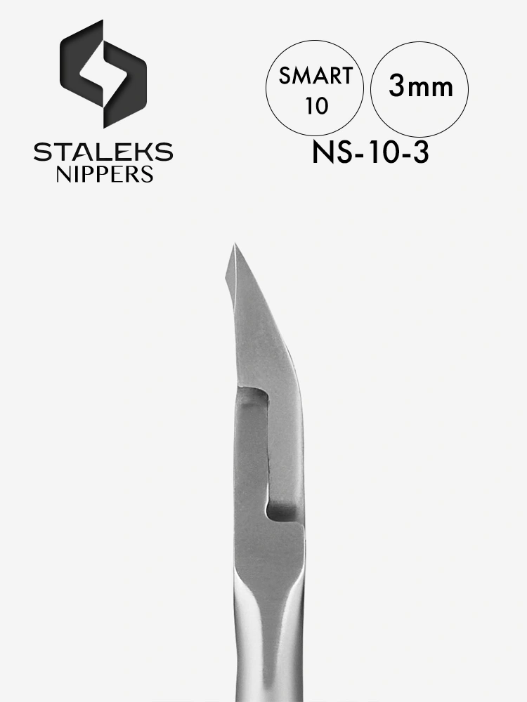 best cuticle nipper Staleks Smart 10 3mm