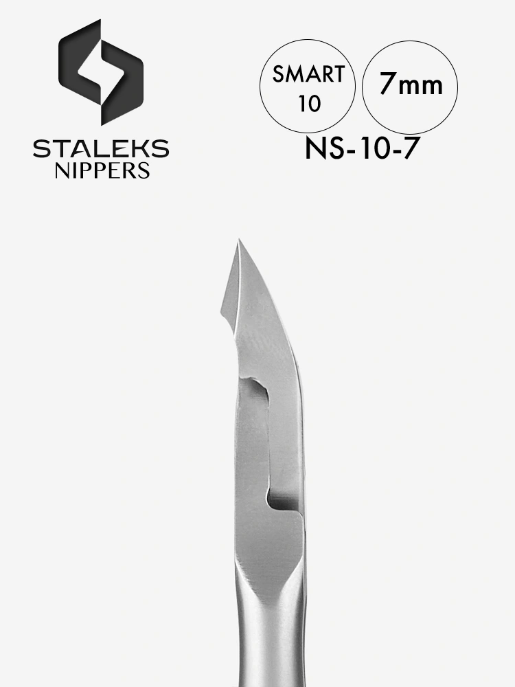 Meilleure pince à cuticules Staleks Smart 10 7 mm