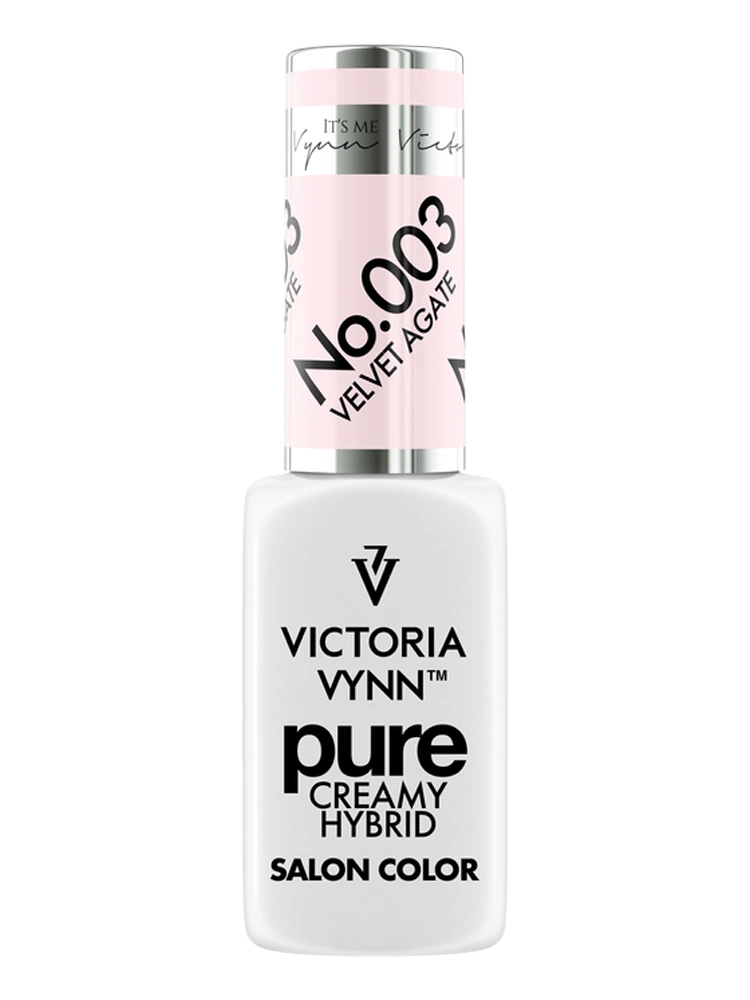 best light pink gel nails Victoria VYNN Velvet Agate 003