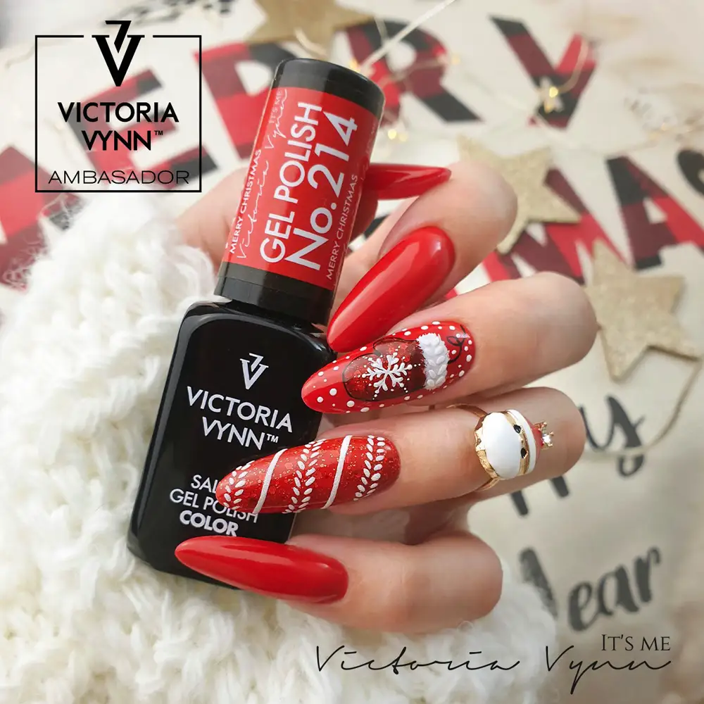 christmas gel polish