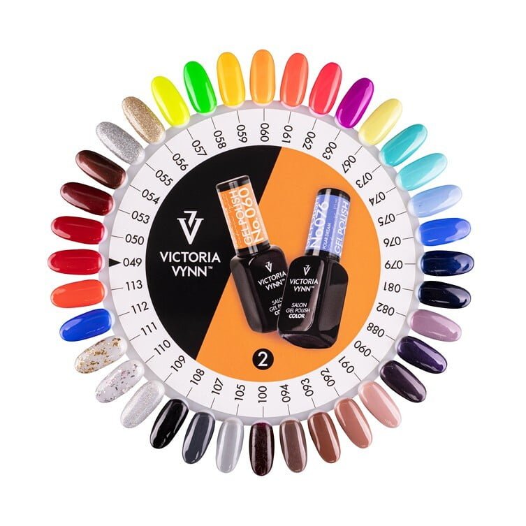 Color Chart 02 Gel Polish 49-113