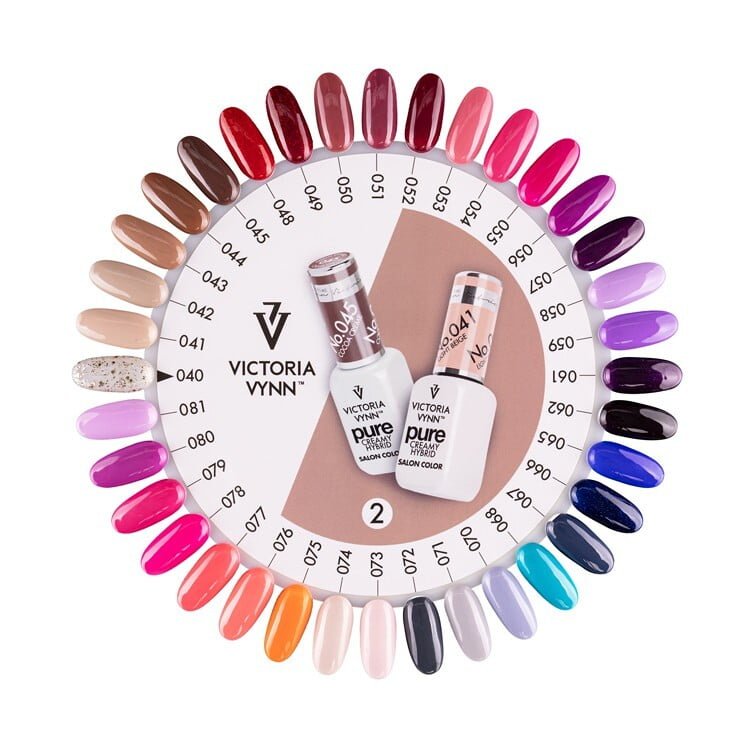 Color Chart 02 Pure 40-81