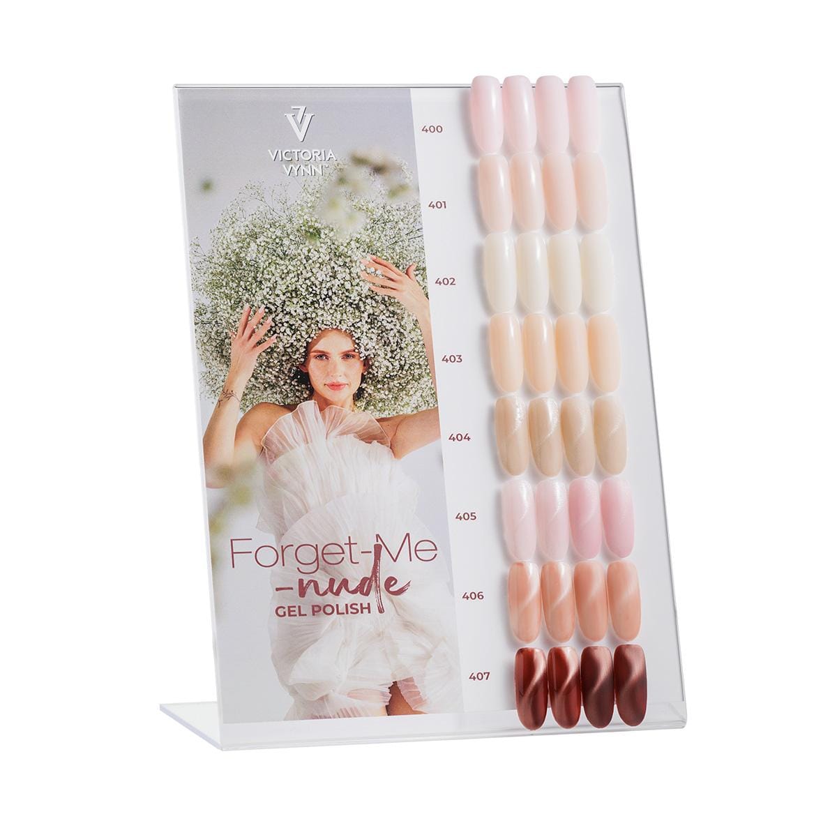 Victoria VYNN Forget Me Nude Gel Polish Collection Display