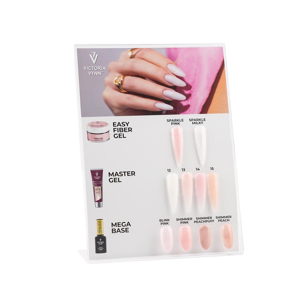 Victoria VYNN Display Glitters Collection Display
