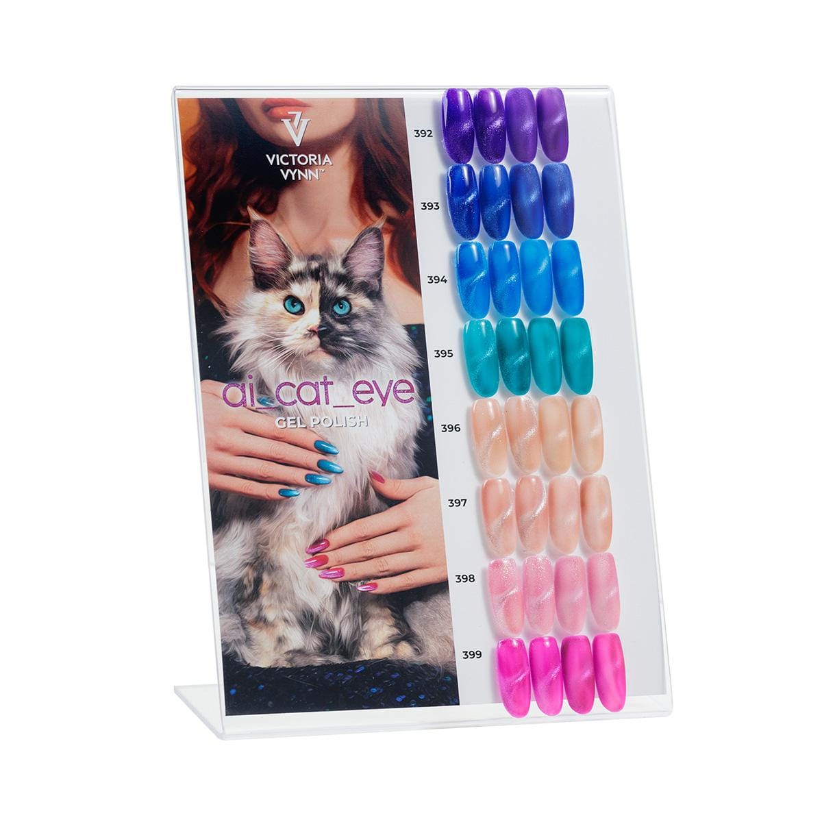 Victoria VYNN AI Cat Eye Gel Polish Collection Display