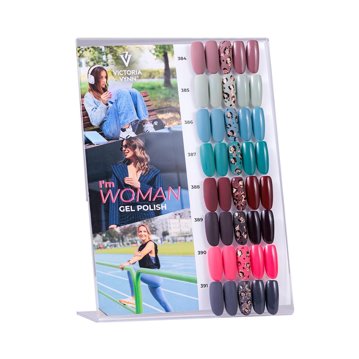 Victoria VYNN I'm Woman Gel Polish Collection Display