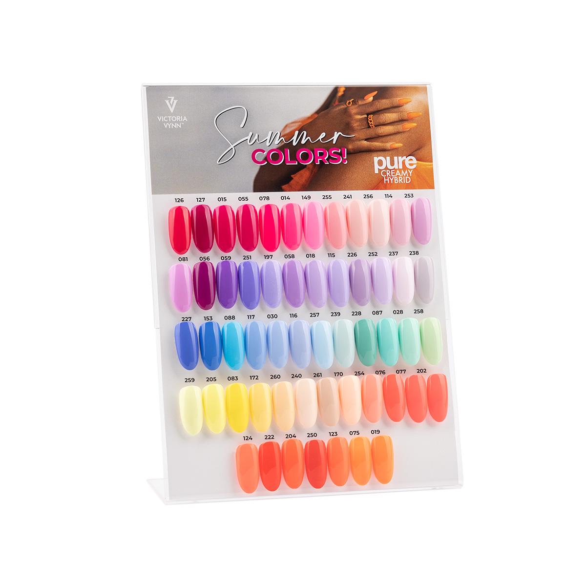 Victoria VYNN Summer Pure Creamy Hybrid Collection Display