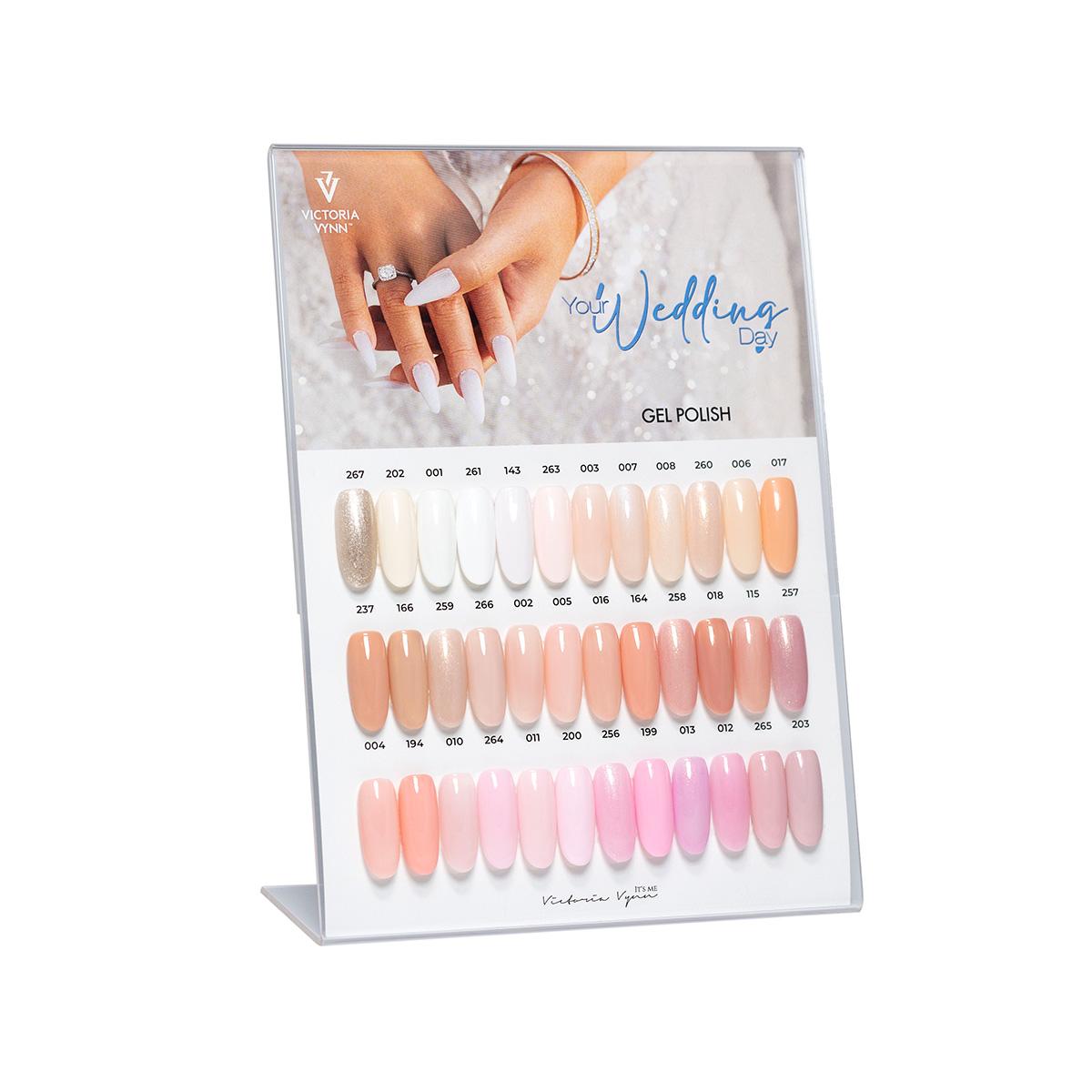 Victoria VYNN Wedding Gel Polish Collection Display