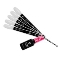 Victoria VYNN Salon Gel Polish P!NK SCANDAL Unpainted Color Chart 467-471