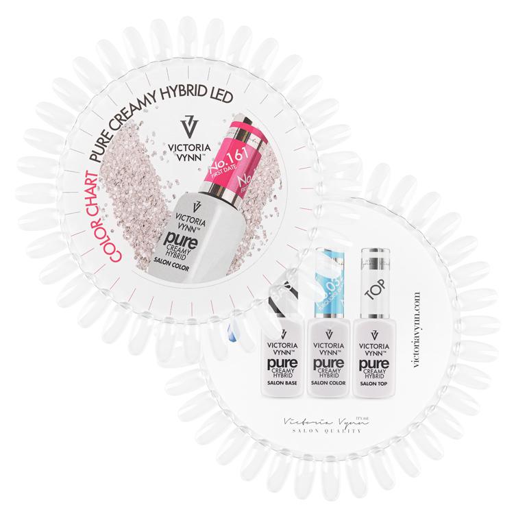 Color Chart Pure Universal Unpainted 36 Nails