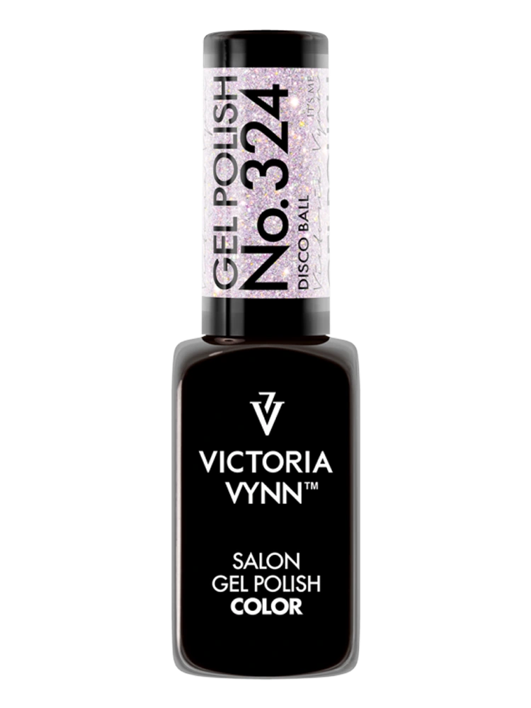diamond disco gel polish Victoria VYNN salon gel polish Disco ball 324_