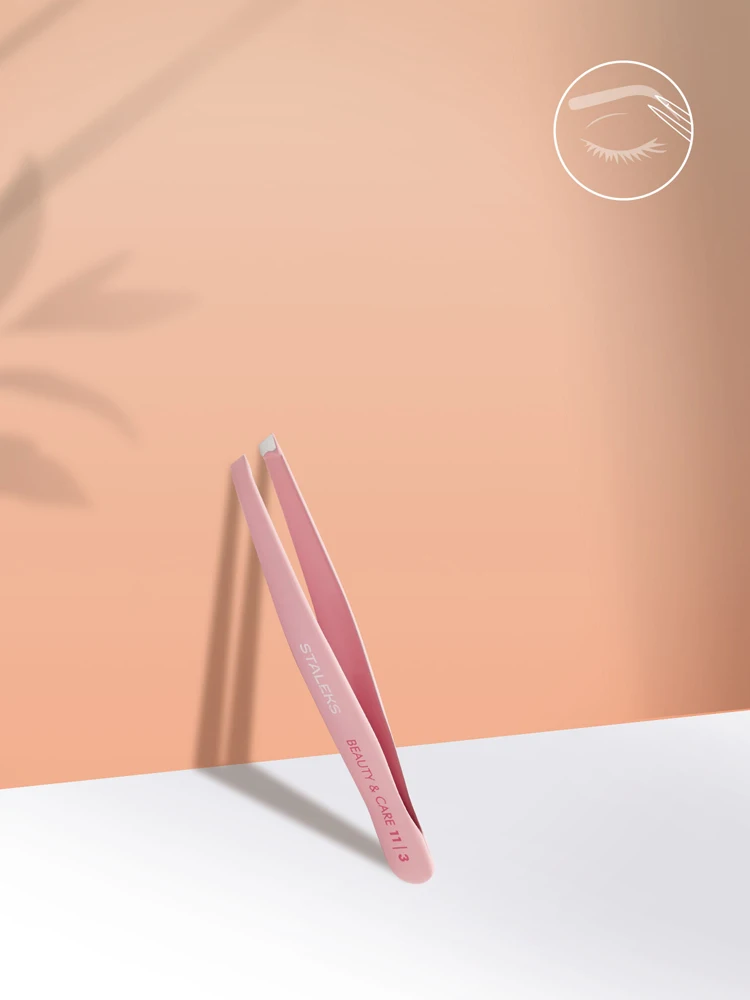 Eyebrow tweezers BEAUTY & CARE 11 TYPE 3 (wide beveled)