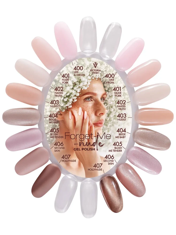 forget me nude color chart