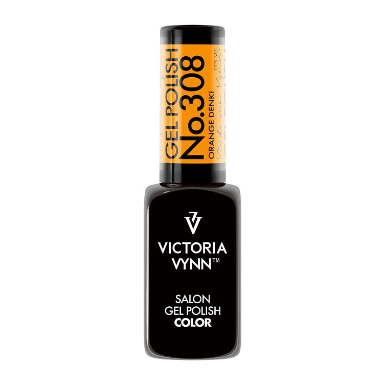 Salon Gel Polish No. 308 Orange Denki